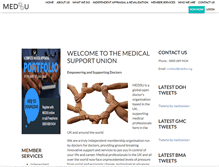 Tablet Screenshot of medsu.org